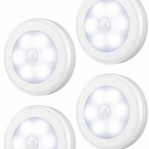 Motion detector closet lights
